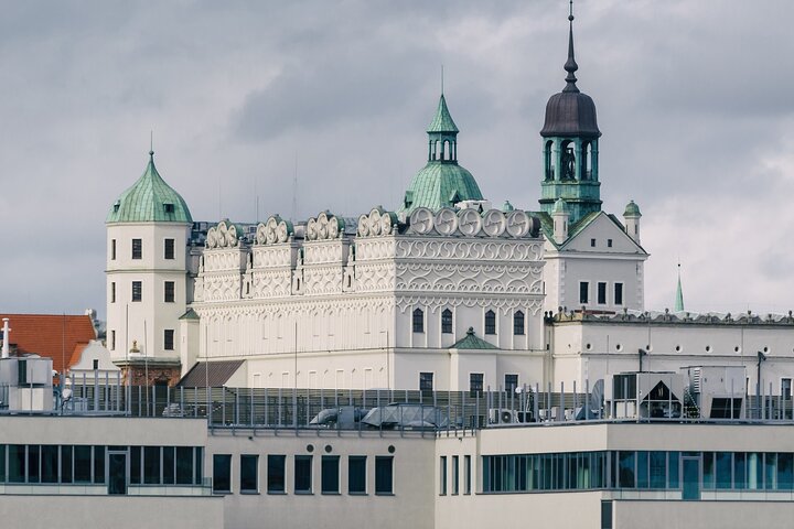 Visite privée extérieure du château des ducs de Poméranie de Szczecin