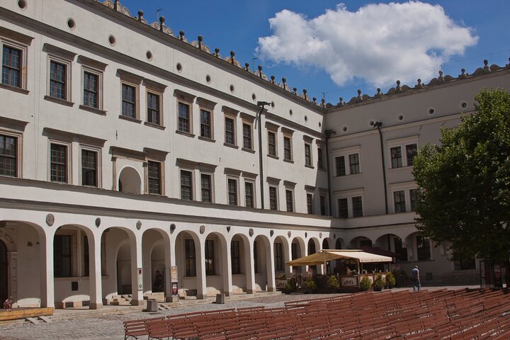 Visite privée extérieure du château des ducs de Poméranie de Szczecin