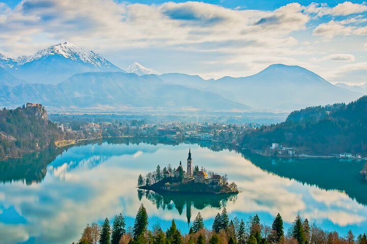 Von Zagreb : Ljubljana und Bleder See Geführte Tagestour