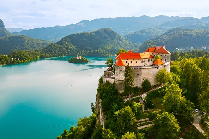 Von Zagreb : Ljubljana und Bleder See Geführte Tagestour