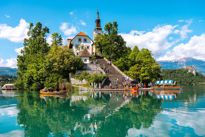 Von Zagreb : Ljubljana und Bleder See Geführte Tagestour