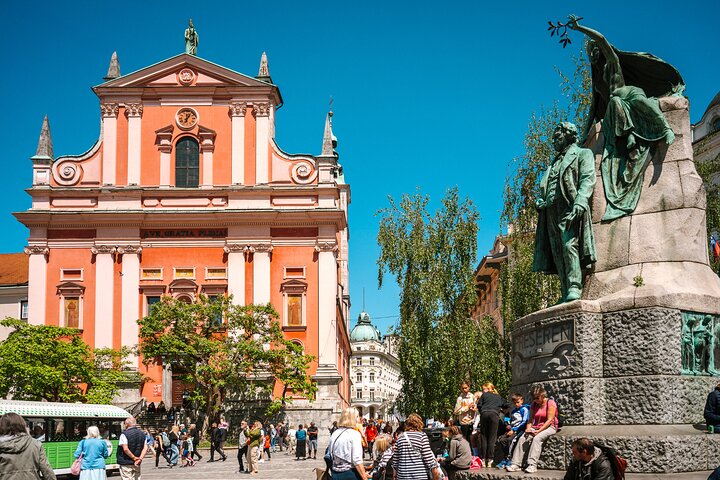 Von Zagreb : Ljubljana und Bleder See Geführte Tagestour