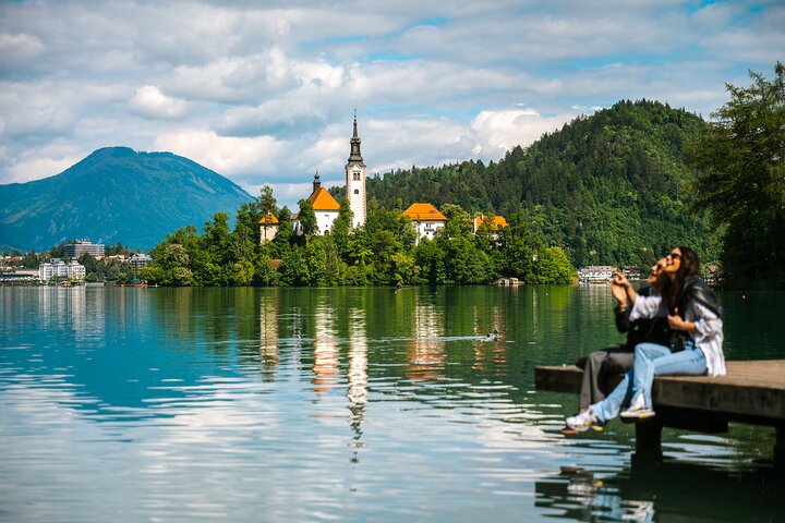 Von Zagreb : Ljubljana und Bleder See Geführte Tagestour