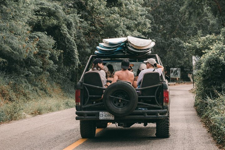 La Lancha Surf Shuttle – Transport fra Sayulita til La Lancha