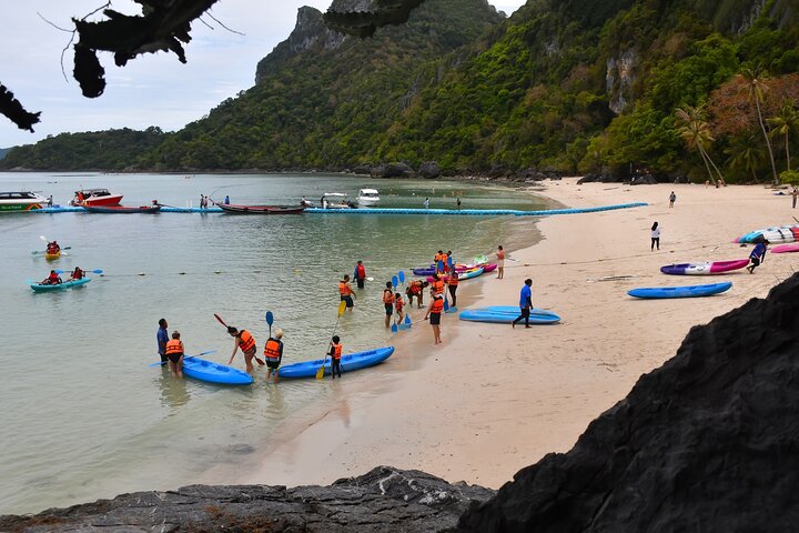Koh Samui: Parco Nazionale Marino di Angthong 42 - Tour in motoscafo dell'isola