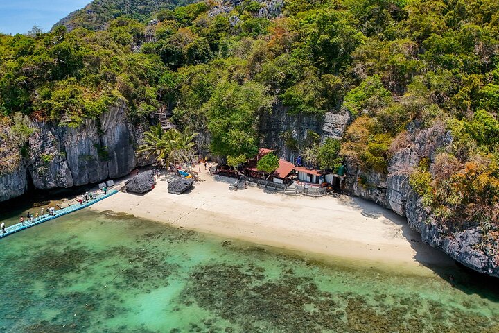 Koh Samui: Parco Nazionale Marino di Angthong 42 - Tour in motoscafo dell'isola