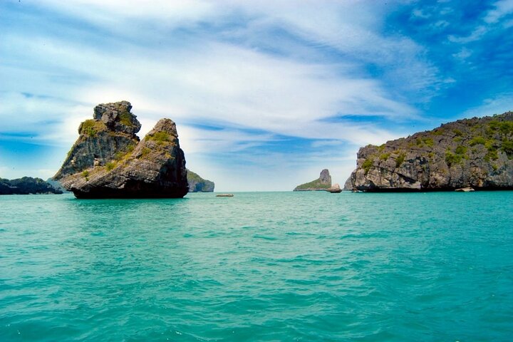 Koh Samui: Parco Nazionale Marino di Angthong 42 - Tour in motoscafo dell'isola