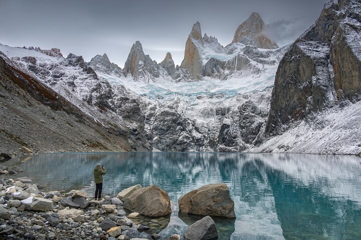 Excursão de caminhada de um dia a Laguna de los Tres a partir de El Chaltén
