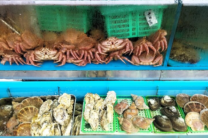 Hakodate: Excursão de manhã ao mercado com opções de degustação de frutos do mar