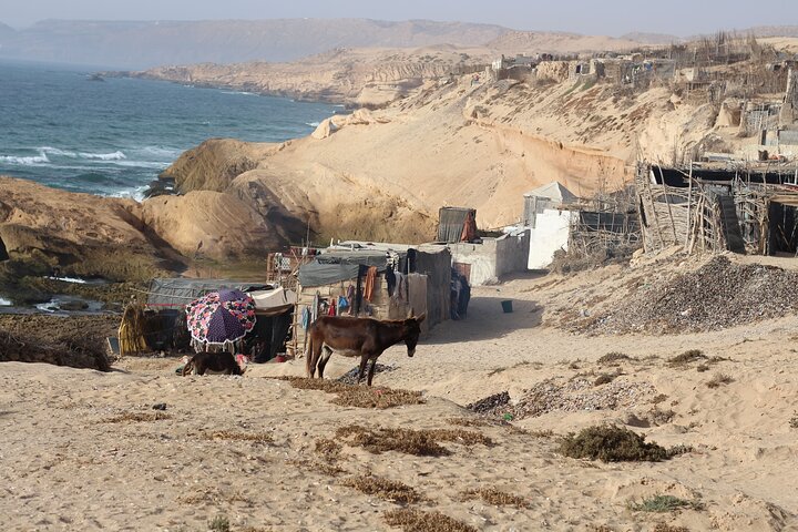Agadir/Taghazout: Sunset Sandboarding Quad Bike & Marokkansk Middag