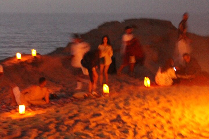 Agadir/Taghazout: Sunset Sandboarding Quad Bike & Marokkansk Middag