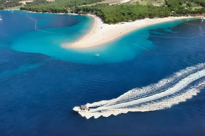 Makarska 3 - Island Speedboat Tour: Golden Horn og "Little Venice"