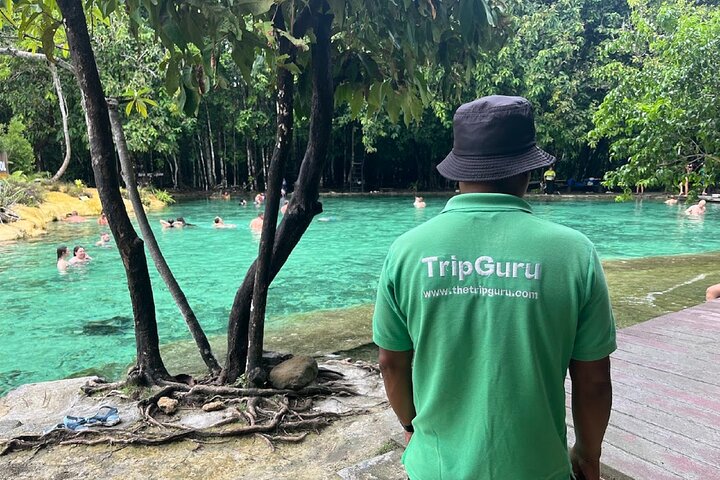 Krabi: Tiger Cave, Emerald Pool og Hot Springs lille gruppe tur