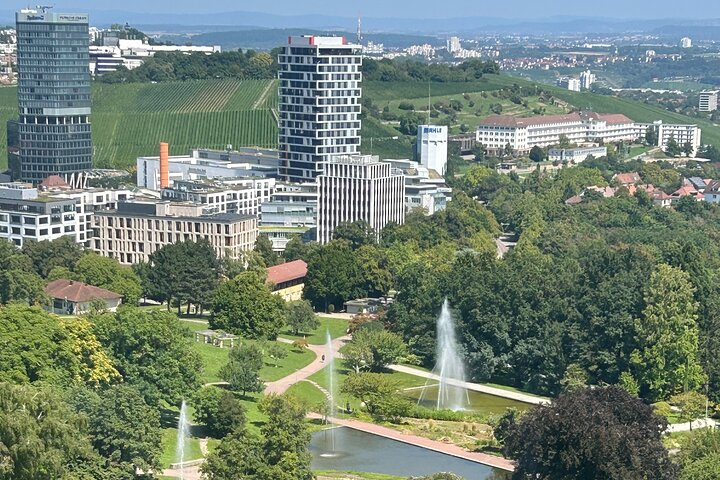 Privé Stuttgart City Tour met Gelicentieerde Gids en Driver Gids