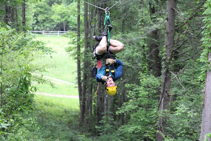7 Linje Vattenfall Canopy Zipline Course