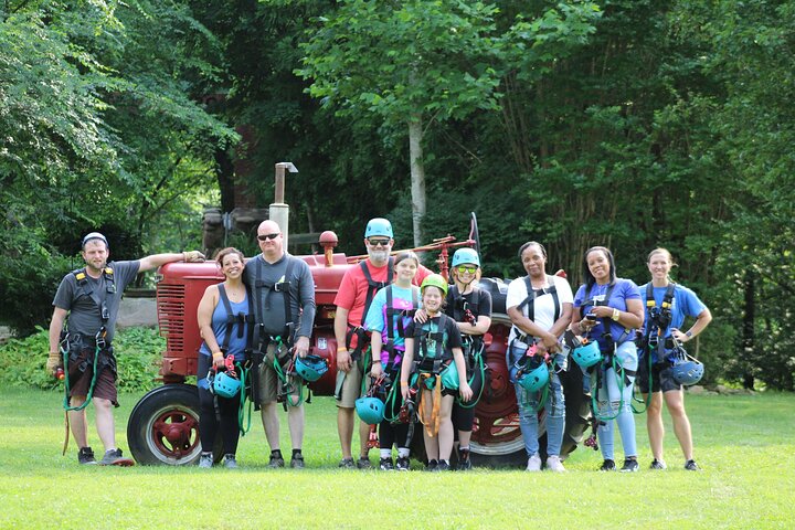 7 Linje Vattenfall Canopy Zipline Course