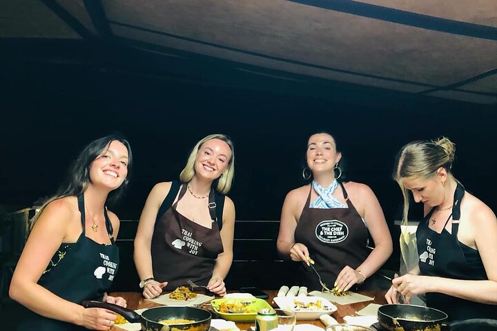 Halvdag Thai madlavningskursus med havudsigt fra Koh Tao