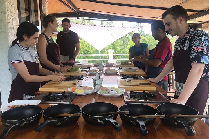 Halvdag Thai madlavningskursus med havudsigt fra Koh Tao