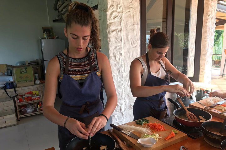 Halvdag Thai madlavningskursus med havudsigt fra Koh Tao