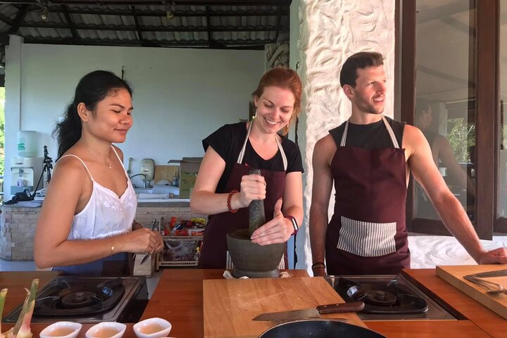 Halvdag Thai madlavningskursus med havudsigt fra Koh Tao