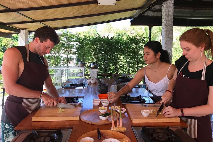 Halvdag Thai madlavningskursus med havudsigt fra Koh Tao