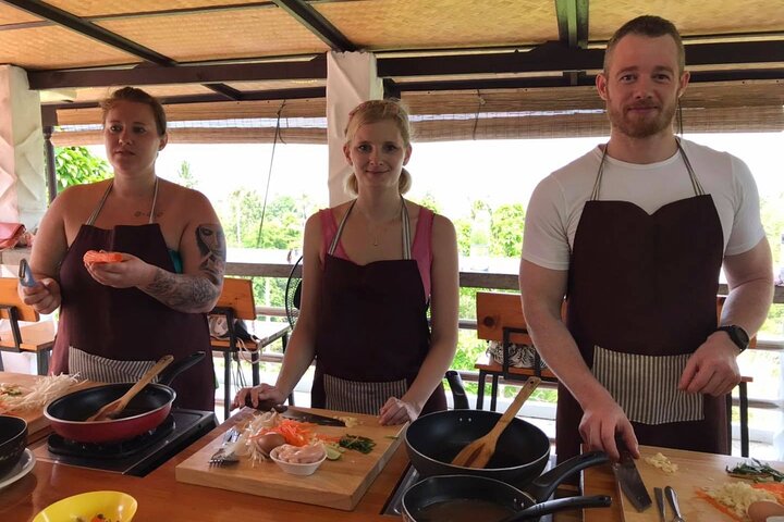 Halvdag Thai madlavningskursus med havudsigt fra Koh Tao