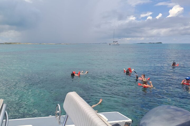 4 Std. Private Tour Insel Hop Schnorchel w / Schildkröten & Schluck Bahama Mamas
