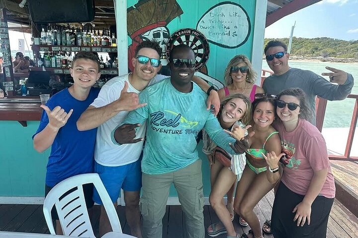 4 Std. Private Tour Insel Hop Schnorchel w / Schildkröten & Schluck Bahama Mamas