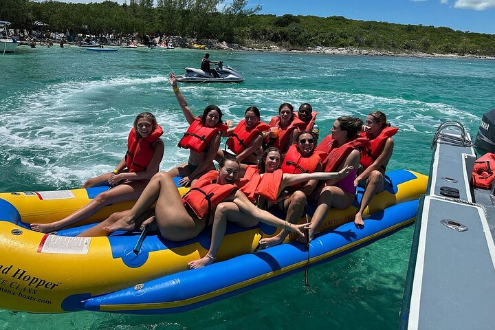 4 Std. Private Tour Insel Hop Schnorchel w / Schildkröten & Schluck Bahama Mamas