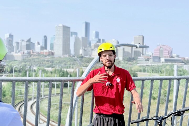 Edmonton City Highlights Tour de bicicleta de 3 horas, upgrade de bicicleta elétrica disponível.