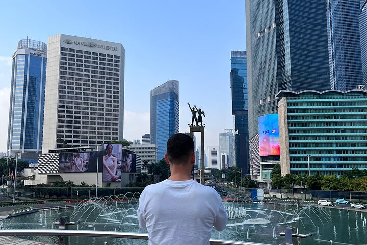 Visite guidée d'une demi-journée de Jakarta dans la ville moderne et la vieille ville