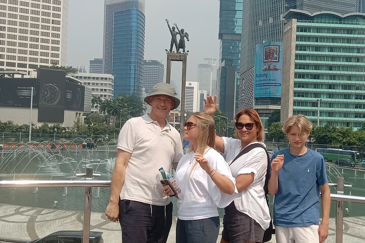 Visite guidée d'une demi-journée de Jakarta dans la ville moderne et la vieille ville