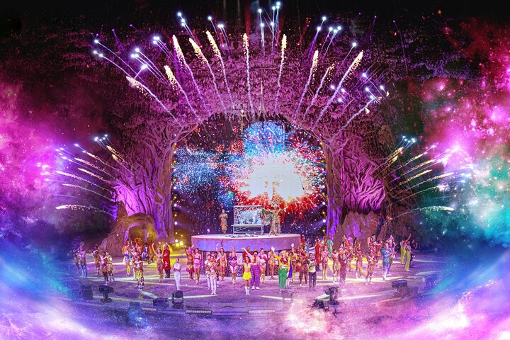 Chimelong Circus biljett med hotell tur och retur privat transport