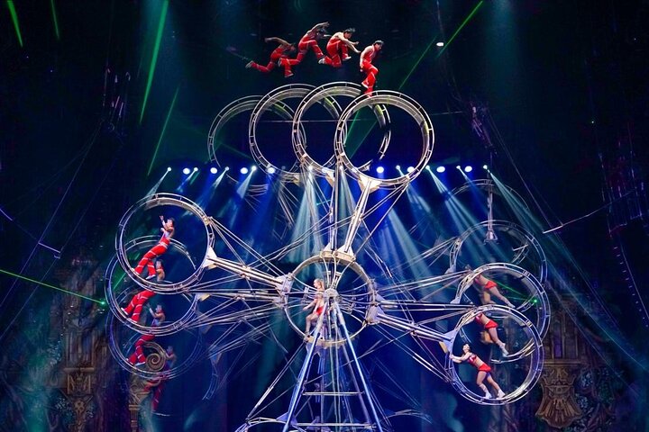 Chimelong Circus biljett med hotell tur och retur privat transport