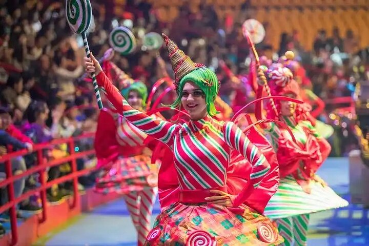 Chimelong Circus biljett med hotell tur och retur privat transport