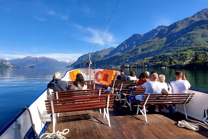 Como, Bellagio & Varenna : Kleine groep vanuit Milaan met boottocht