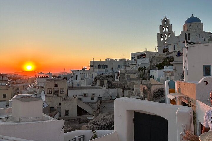 Santorini Highlights Tour per piccoli gruppi con opzione di degustazione di vini