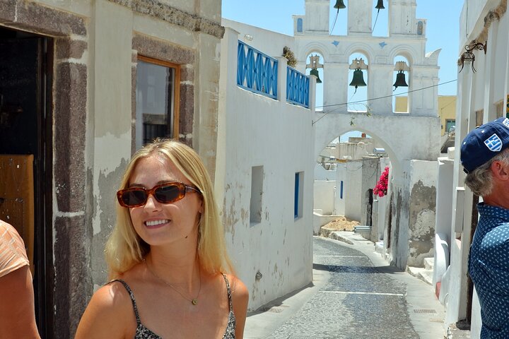 Santorini Highlights Tour per piccoli gruppi con opzione di degustazione di vini
