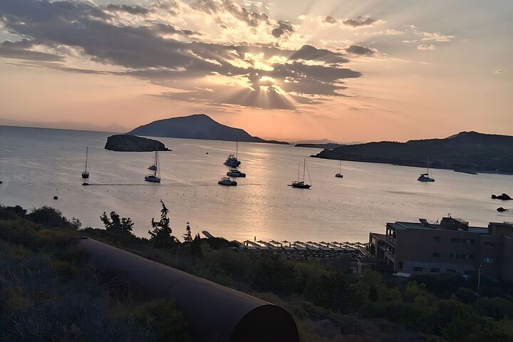 Lake Vouliagmeni Thermal Spa und Tempel von Poseidon Tour