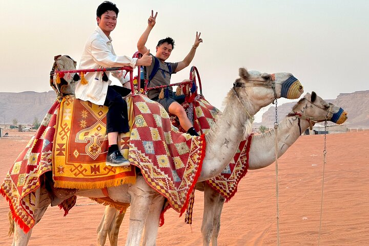 Safari en el desierto de Riad: bashing, todoterreno, paseo en camello y sandboard