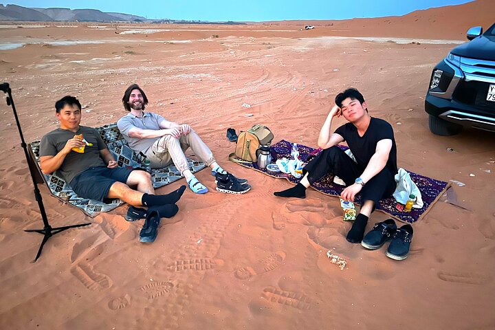 Safari en el desierto de Riad: bashing, todoterreno, paseo en camello y sandboard