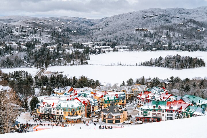 Privétransfer naar Montreal YUL Airport van Mont-Tremblant