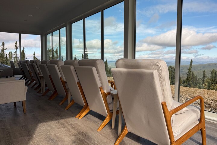 Aurora Glass House – Luzes do Norte e fotos no Cleary Summit