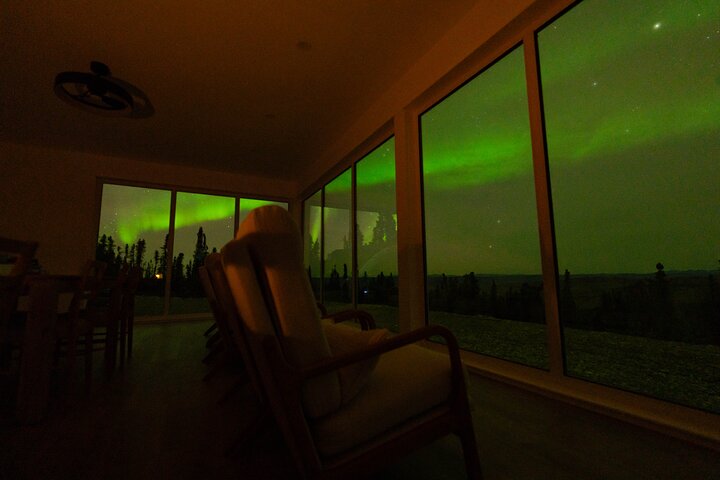 Aurora Glass House – Luzes do Norte e fotos no Cleary Summit