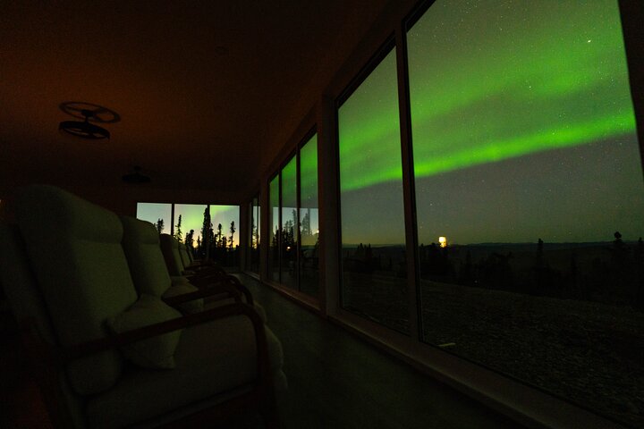 Aurora Glass House – Luzes do Norte e fotos no Cleary Summit