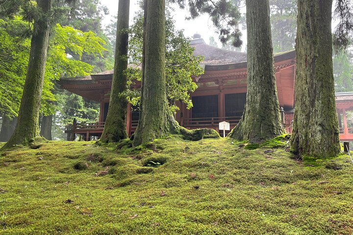 Otsu : Templo Miidera con el Espíritu del Monte Hiei