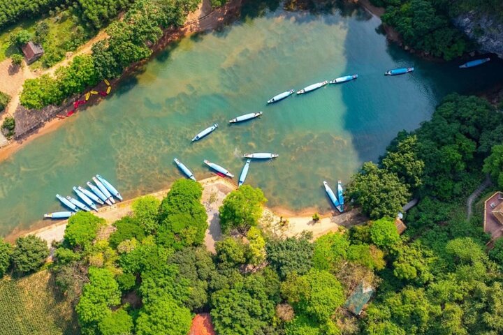 Phong Nha Cave and Paradise Cave: Guided Boat Tour & Exploration