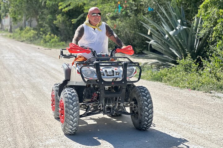 Visite en VTT des grottes de jade et du village maya de Cozumel