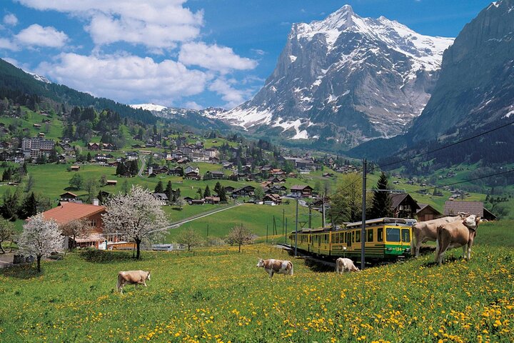 Da Basilea: Alpi svizzere, Lauterbrunnen, Grotte di Beatus Piccolo gruppo