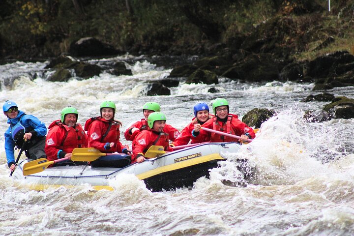 White Water Rafting op de rivier de Tay vanaf Aberfeldy
